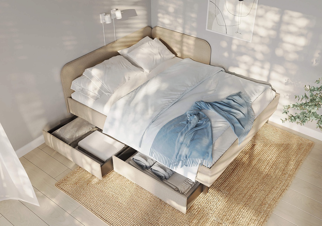 Ящик для хранения в ткани