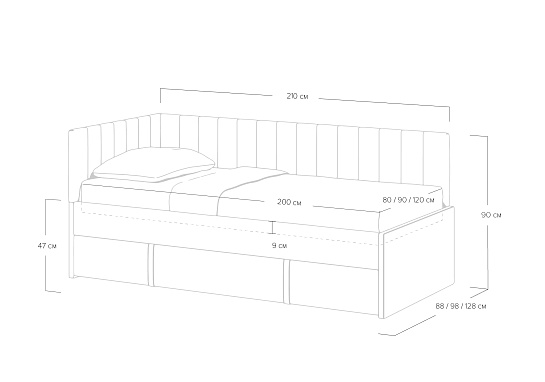 Кровать Polly