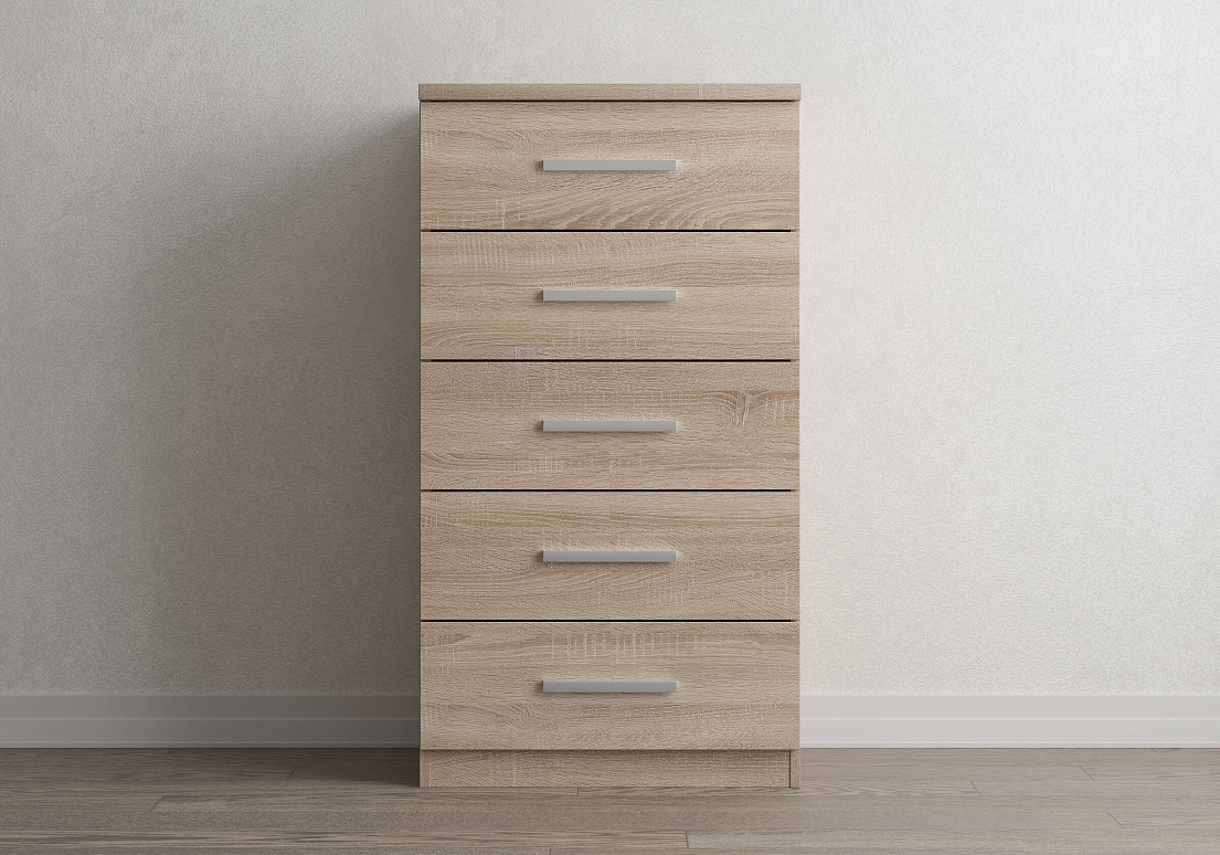 Комод Авангард 5 ящиков (дуб сонома)